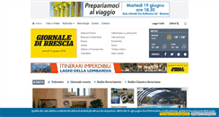 Desktop Screenshot of giornaledibrescia.it